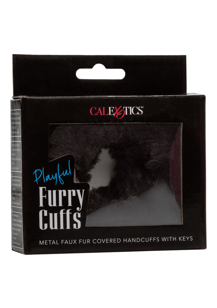 Bestel: Playful Furry Cuffs by CalExotics - bij Happytoys: de erotische sex webshop | liever Happy dan Easy ⭐⭐⭐⭐⭐