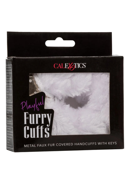 Bestel: Playful Furry Cuffs by CalExotics - bij Happytoys: de erotische sex webshop | liever Happy dan Easy ⭐⭐⭐⭐⭐