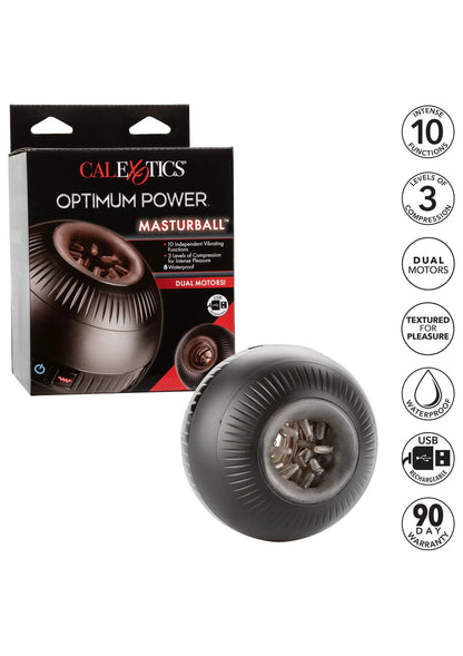 Bestel: Optimum Power Masturball by CalExotics - bij Happytoys: de erotische sex webshop | liever Happy dan Easy ⭐⭐⭐⭐⭐