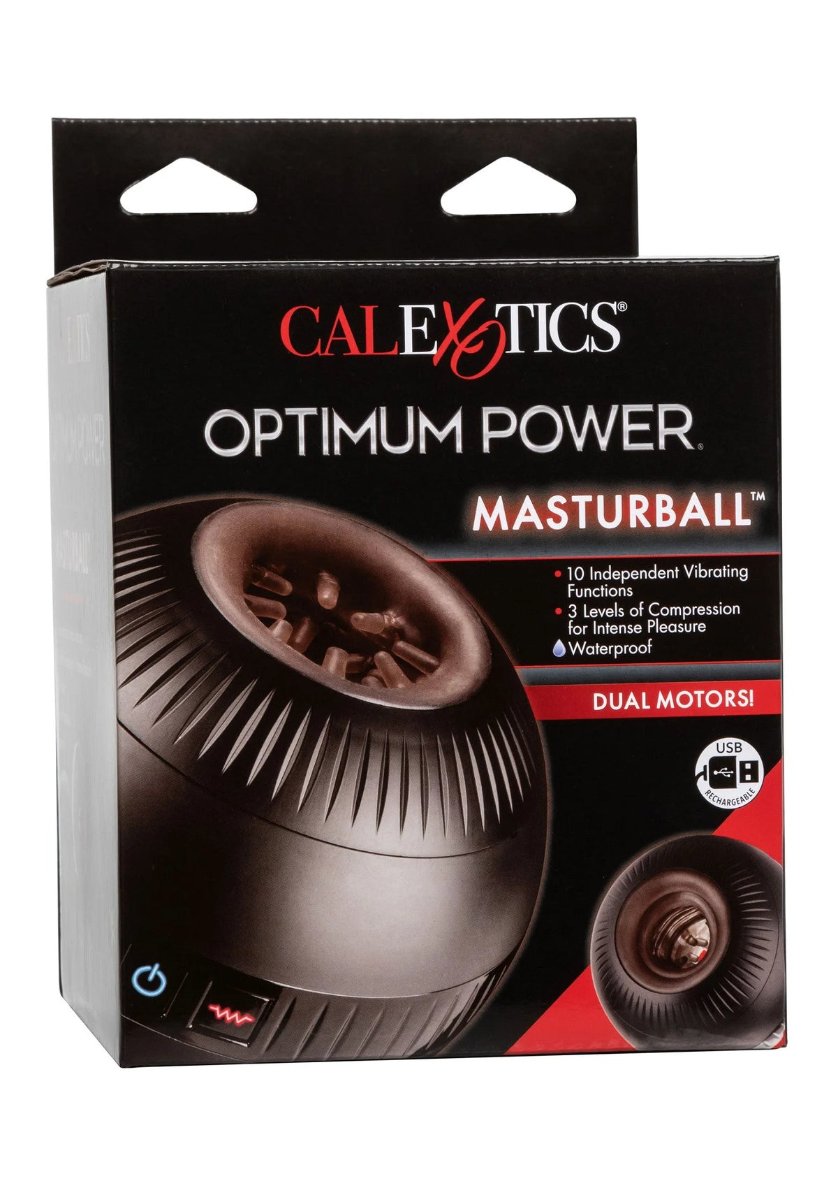 Bestel: Optimum Power Masturball by CalExotics - bij Happytoys: de erotische sex webshop | liever Happy dan Easy ⭐⭐⭐⭐⭐
