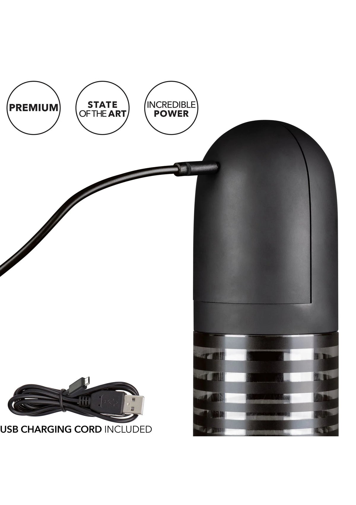 Bestel: Optimum Series Rechargeable EZ Pump Kit by CalExotics - bij Happytoys: de erotische sex webshop | liever Happy dan Easy ⭐⭐⭐⭐⭐