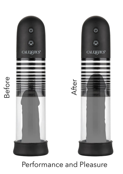 Bestel: Optimum Series Rechargeable EZ Pump Kit by CalExotics - bij Happytoys: de erotische sex webshop | liever Happy dan Easy ⭐⭐⭐⭐⭐