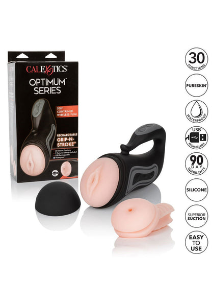 Rechargeable Grip-N-Stroke by CalExotics Optimum Series