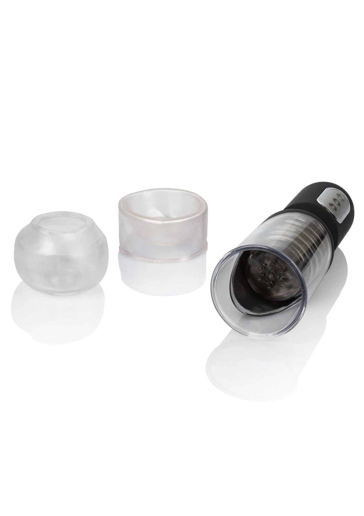 Bestel: Optimum Series Get Hard Head Pump Set by CalExotics - bij Happytoys: de erotische sex webshop | liever Happy dan Easy ⭐⭐⭐⭐⭐
