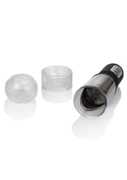 Bestel: Optimum Series Get Hard Head Pump Set by CalExotics - bij Happytoys: de erotische sex webshop | liever Happy dan Easy ⭐⭐⭐⭐⭐