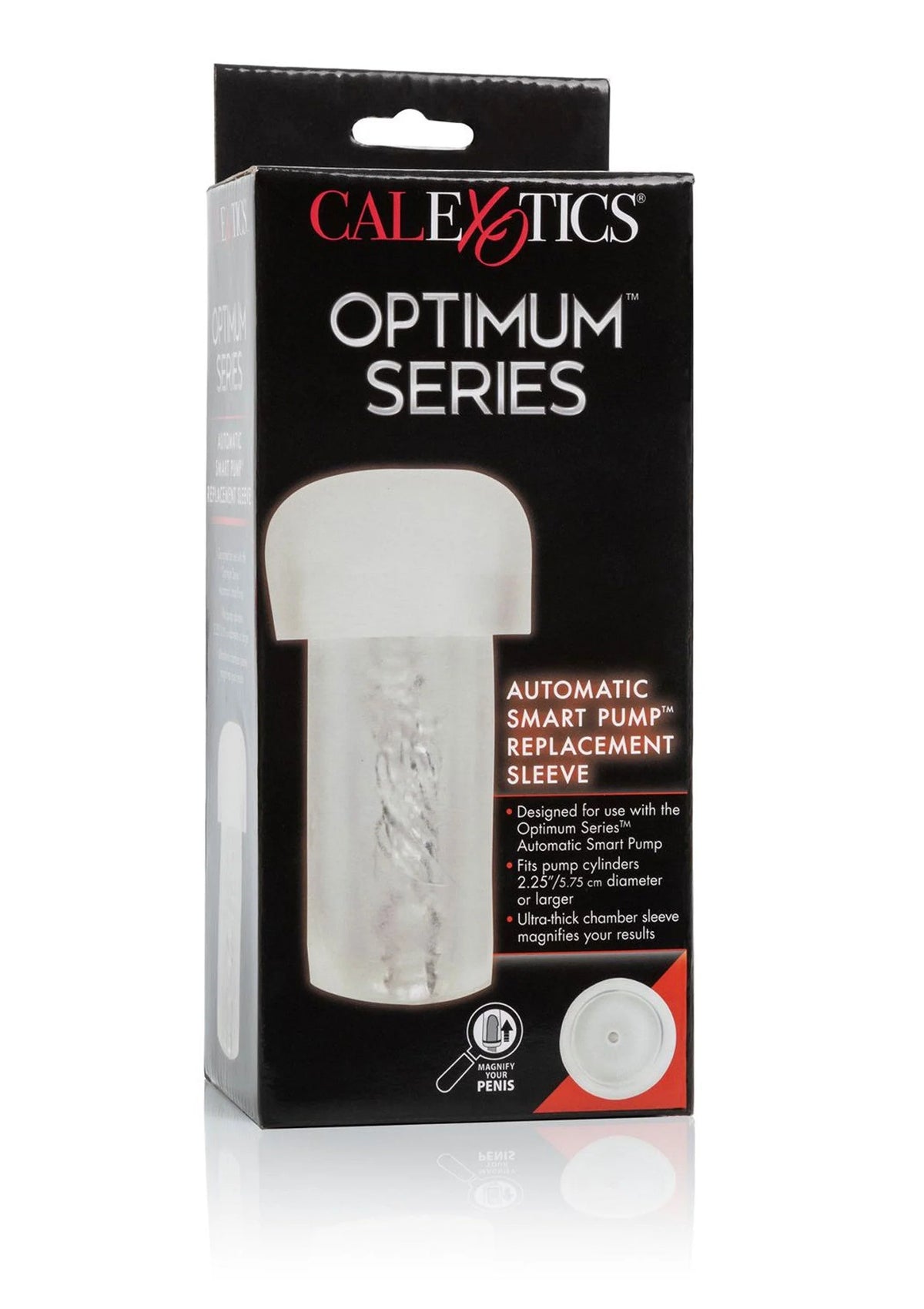 Bestel: Optimum Series Automatic Smart Pump Replacement Sleeve by CalExotics - bij Happytoys: de erotische sex webshop | liever Happy dan Easy ⭐⭐⭐⭐⭐