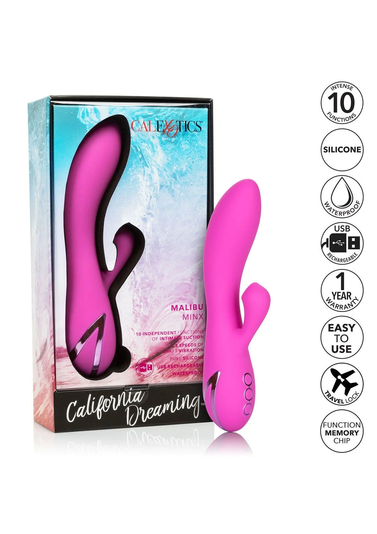 Bestel: California Dreaming Malibu Minx by CalExotics - bij Happytoys: de erotische sex webshop | liever Happy dan Easy ⭐⭐⭐⭐⭐