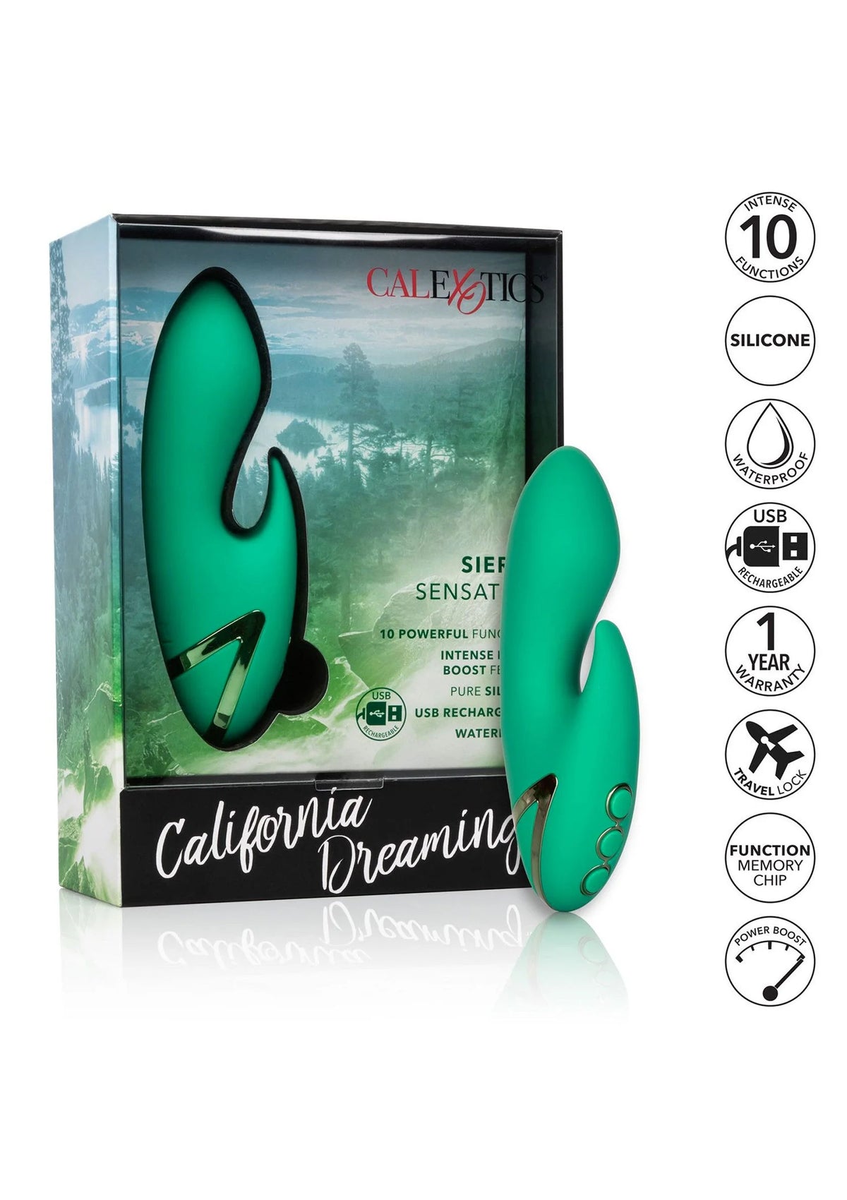 Bestel: California Dreaming Sierra Sensation by CalExotics - bij Happytoys: de erotische sex webshop | liever Happy dan Easy ⭐⭐⭐⭐⭐
