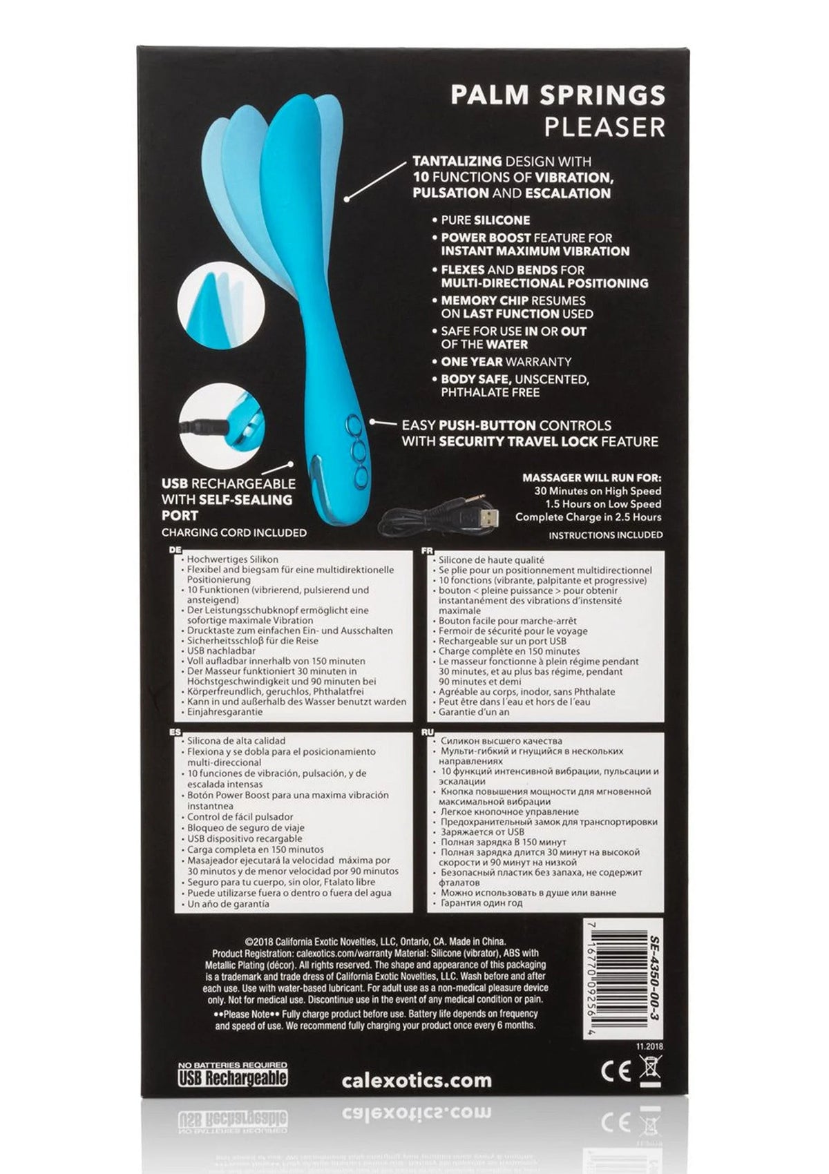 Bestel: California Dreaming Palm Springs Pleaser by CalExotics - bij Happytoys: de erotische sex webshop | liever Happy dan Easy ⭐⭐⭐⭐⭐