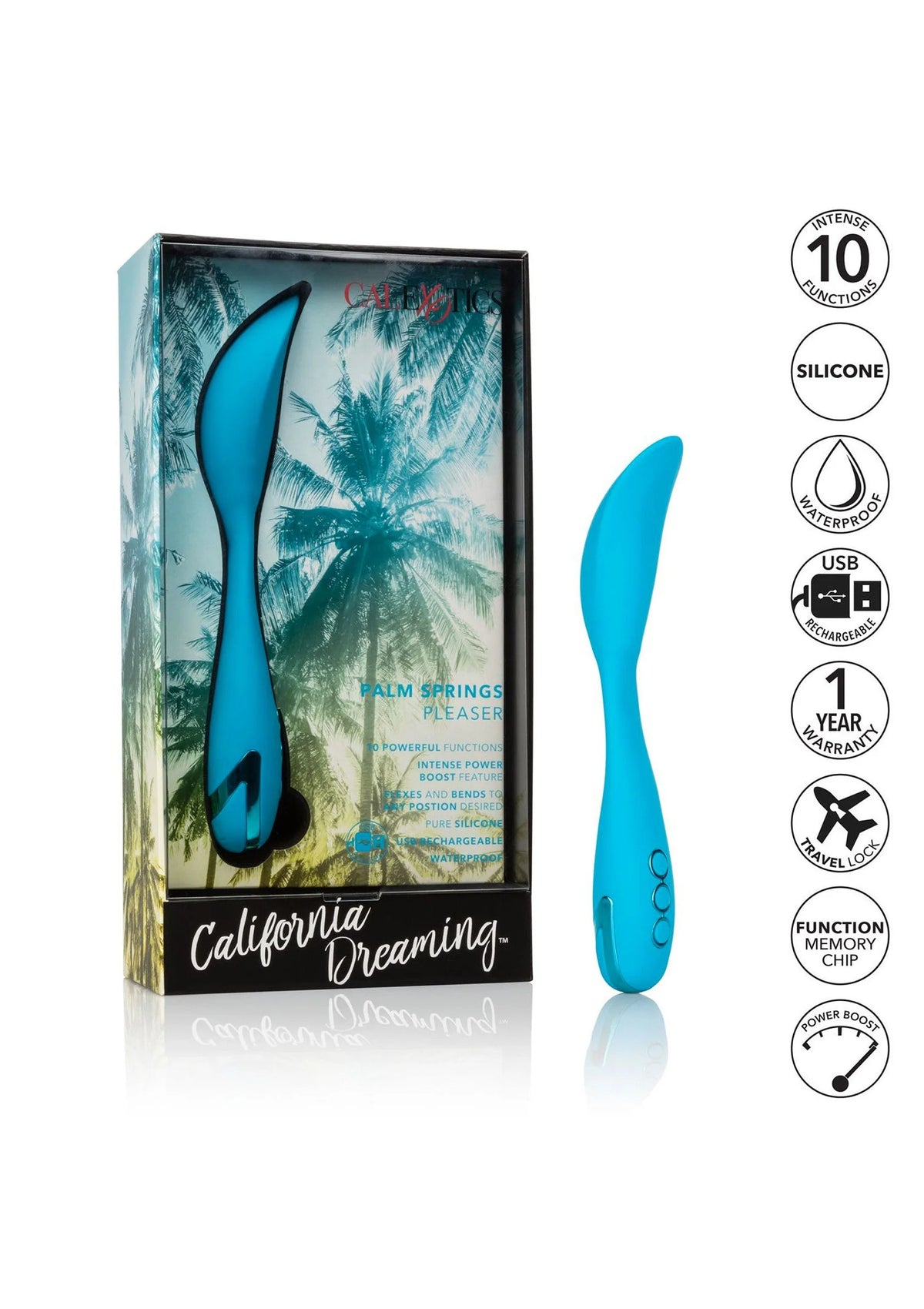 Bestel: California Dreaming Palm Springs Pleaser by CalExotics - bij Happytoys: de erotische sex webshop | liever Happy dan Easy ⭐⭐⭐⭐⭐