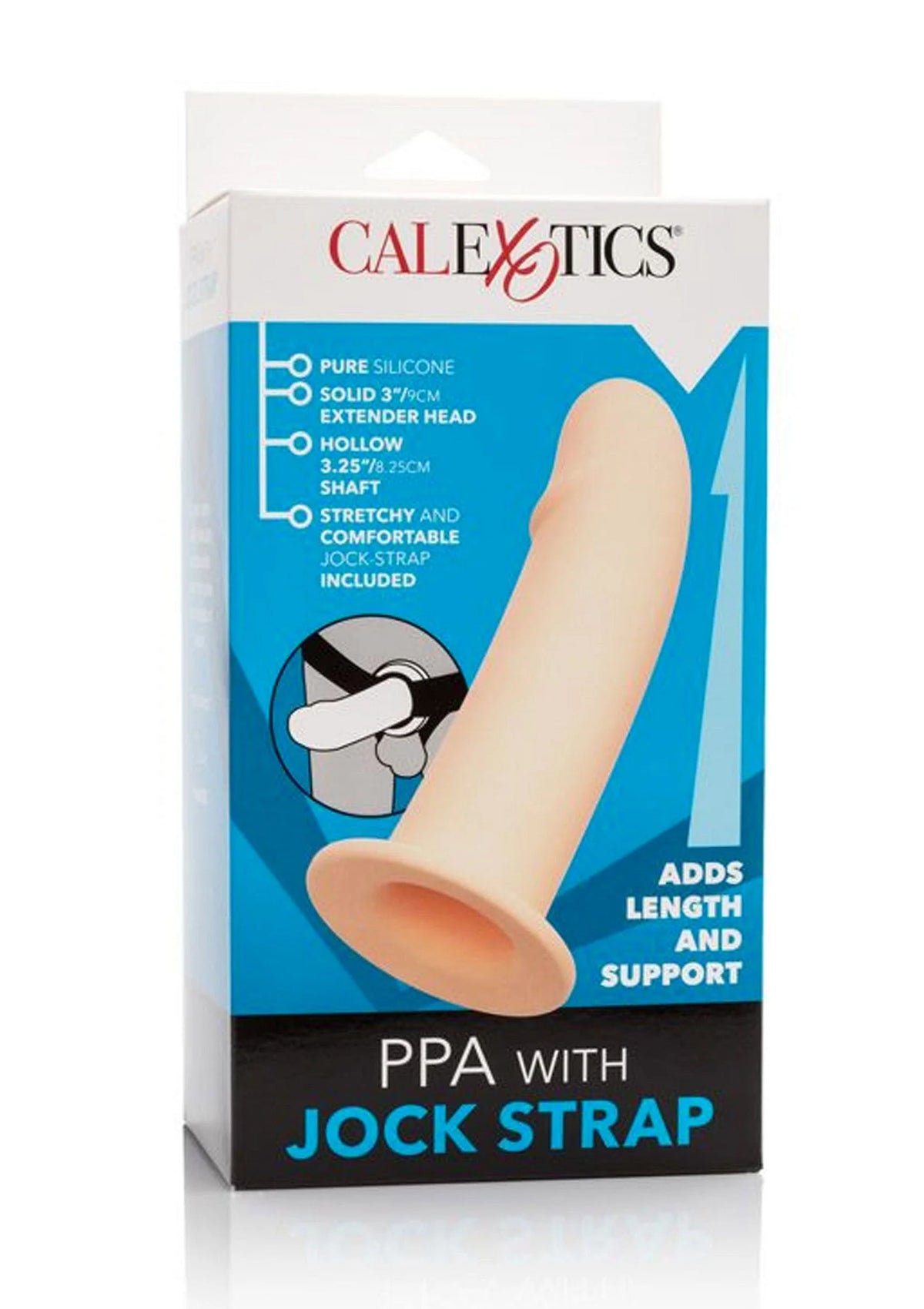 Bestel: PPA Strap - On With Jock Strap by CalExotics Extensions - bij Happytoys: de erotische sex webshop | liever Happy dan Easy ⭐⭐⭐⭐⭐