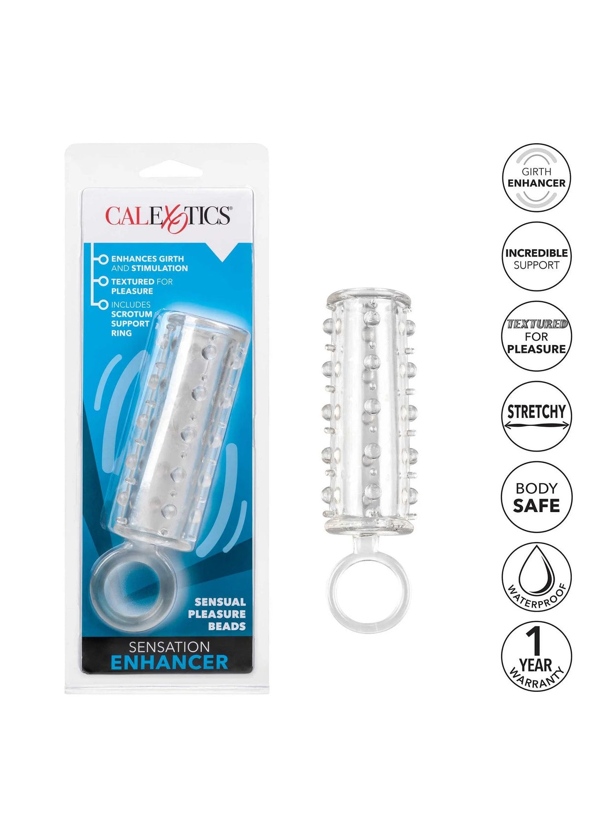 Bestel: Sensation Enhancer by CalExotics - bij Happytoys: de erotische sex webshop | liever Happy dan Easy ⭐⭐⭐⭐⭐