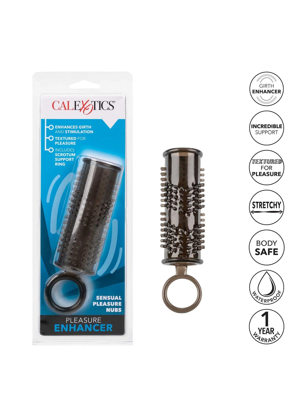 Bestel: Pleasure Enhancer  by CalExotics - bij Happytoys: de erotische sex webshop | liever Happy dan Easy ⭐⭐⭐⭐⭐