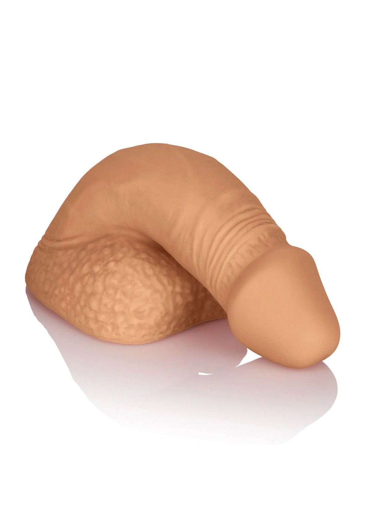 Bestel: 5 inch Silicone Packing Penis by CalExotics - bij Happytoys: de erotische sex webshop | liever Happy dan Easy ⭐⭐⭐⭐⭐ - Bruin - 13488 - CARAMEL