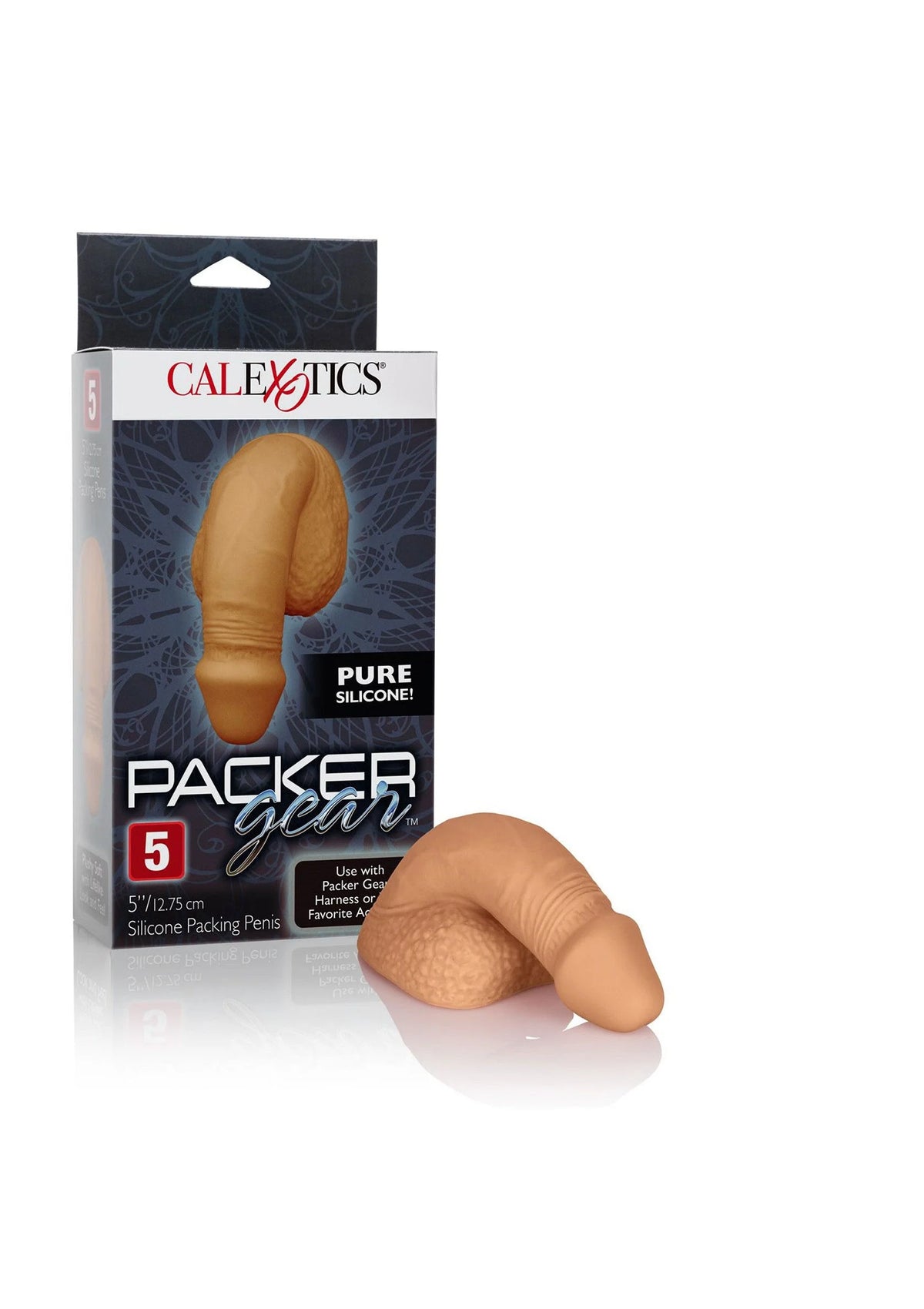 Bestel: 5 inch Silicone Packing Penis by CalExotics - bij Happytoys: de erotische sex webshop | liever Happy dan Easy ⭐⭐⭐⭐⭐