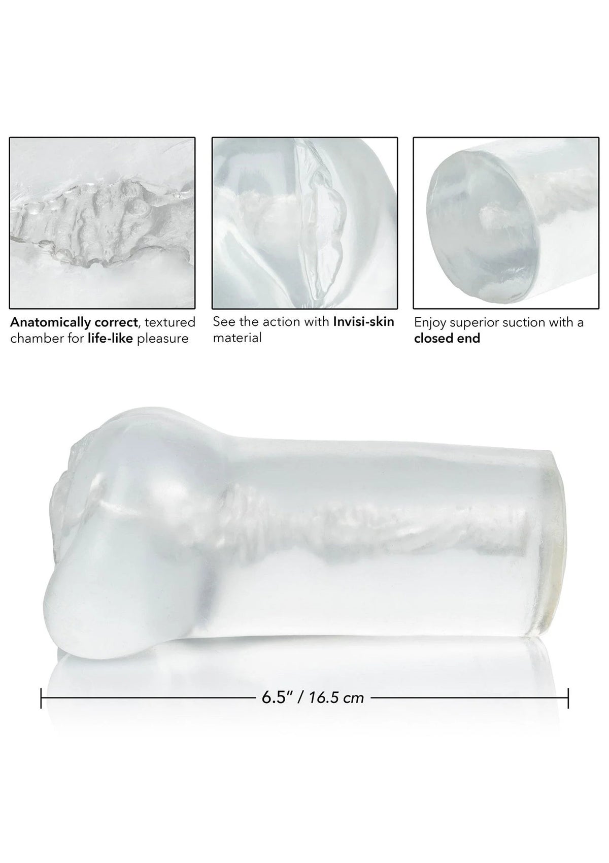 Bestel: Stroke It Tight Pussy masturbator CalExotics - bij Happytoys: de erotische sex webshop | liever Happy dan Easy ⭐⭐⭐⭐⭐