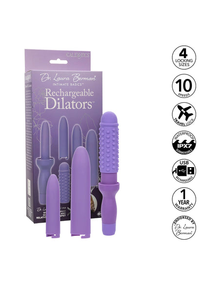 Bestel: Rechargeable Dilators Set by CalExotics - bij Happytoys: de erotische sex webshop | liever Happy dan Easy ⭐⭐⭐⭐⭐
