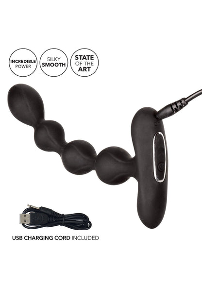 Bestel: Eclipse Slender Vibrating Anal Beads by CalExotics - bij Happytoys: de erotische sex webshop | liever Happy dan Easy ⭐⭐⭐⭐⭐