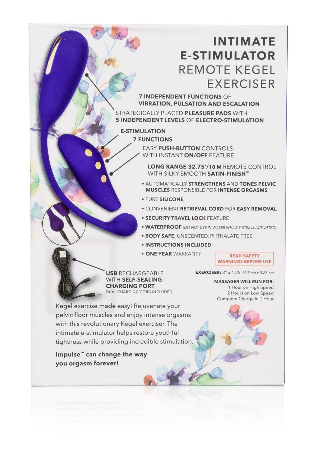 Bestel: Impulse Intimate E - Stimulator Remote Kegel Exerciser by CalExotics - bij Happytoys: de erotische sex webshop | liever Happy dan Easy ⭐⭐⭐⭐⭐