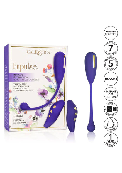 Bestel: Impulse Intimate E - Stimulator Remote Kegel Exerciser by CalExotics - bij Happytoys: de erotische sex webshop | liever Happy dan Easy ⭐⭐⭐⭐⭐