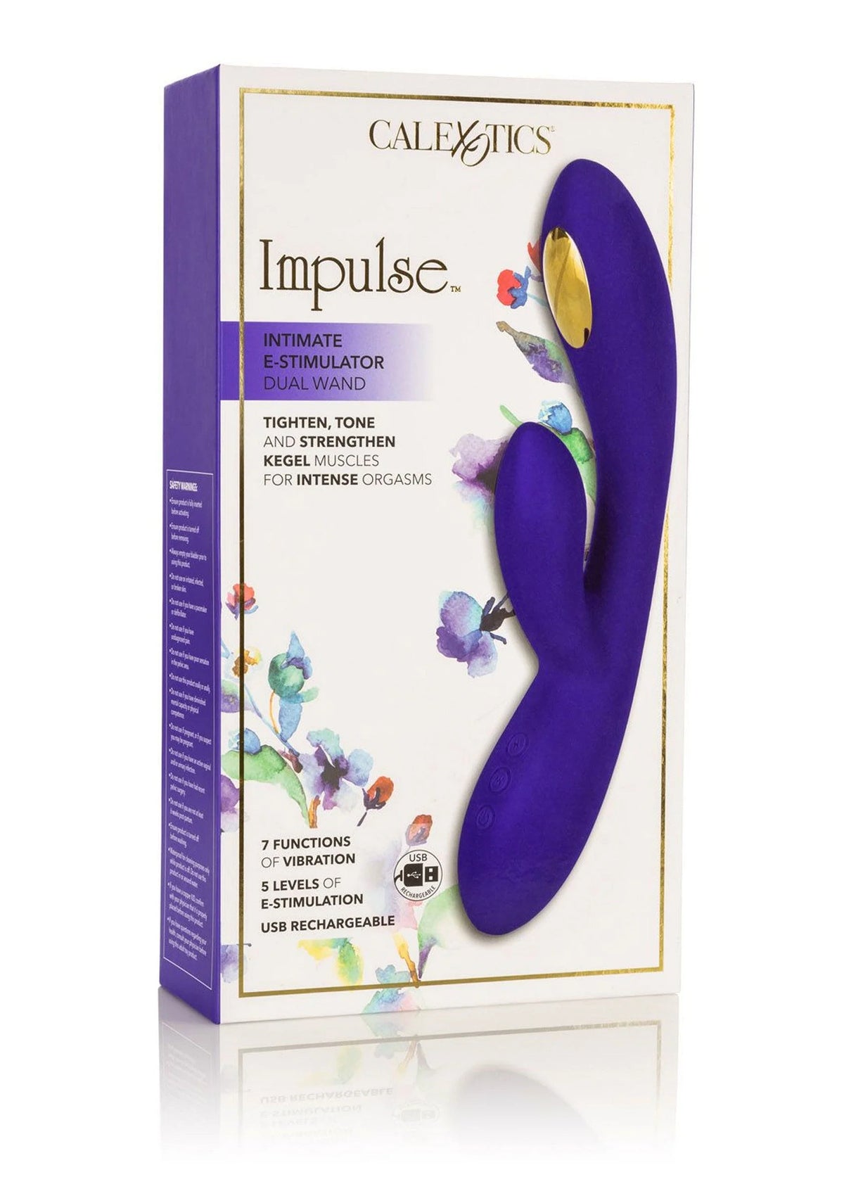 Bestel: Impulse Intimate E - Stimulator Dual Wand vibrator CalExotics by CalExotics - bij Happytoys: de erotische sex webshop | liever Happy dan Easy ⭐⭐⭐⭐⭐