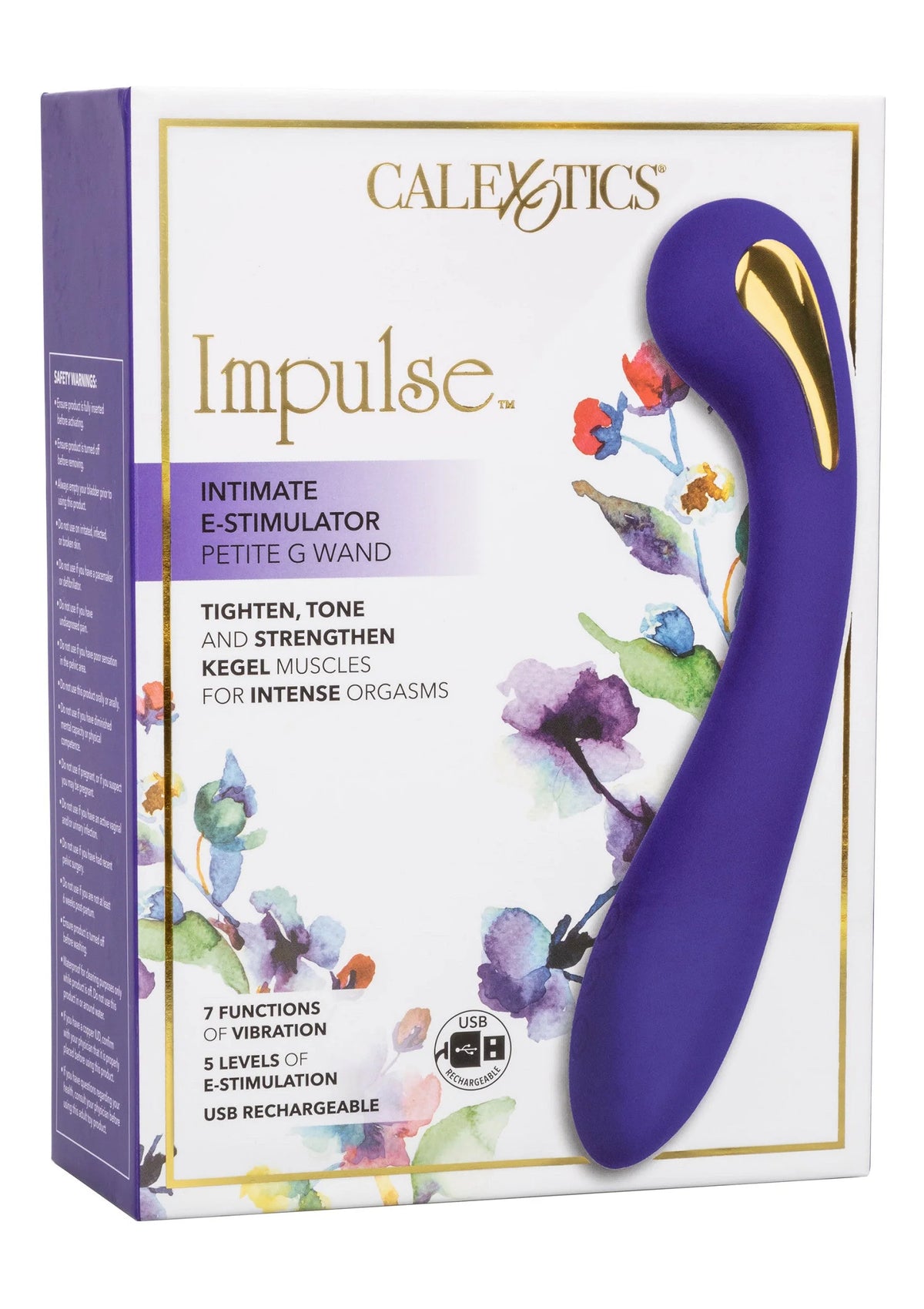 Bestel: Impulse Intimate E - Stimulator Petite G Wand vibrator by CalExotics - bij Happytoys: de erotische sex webshop | liever Happy dan Easy ⭐⭐⭐⭐⭐