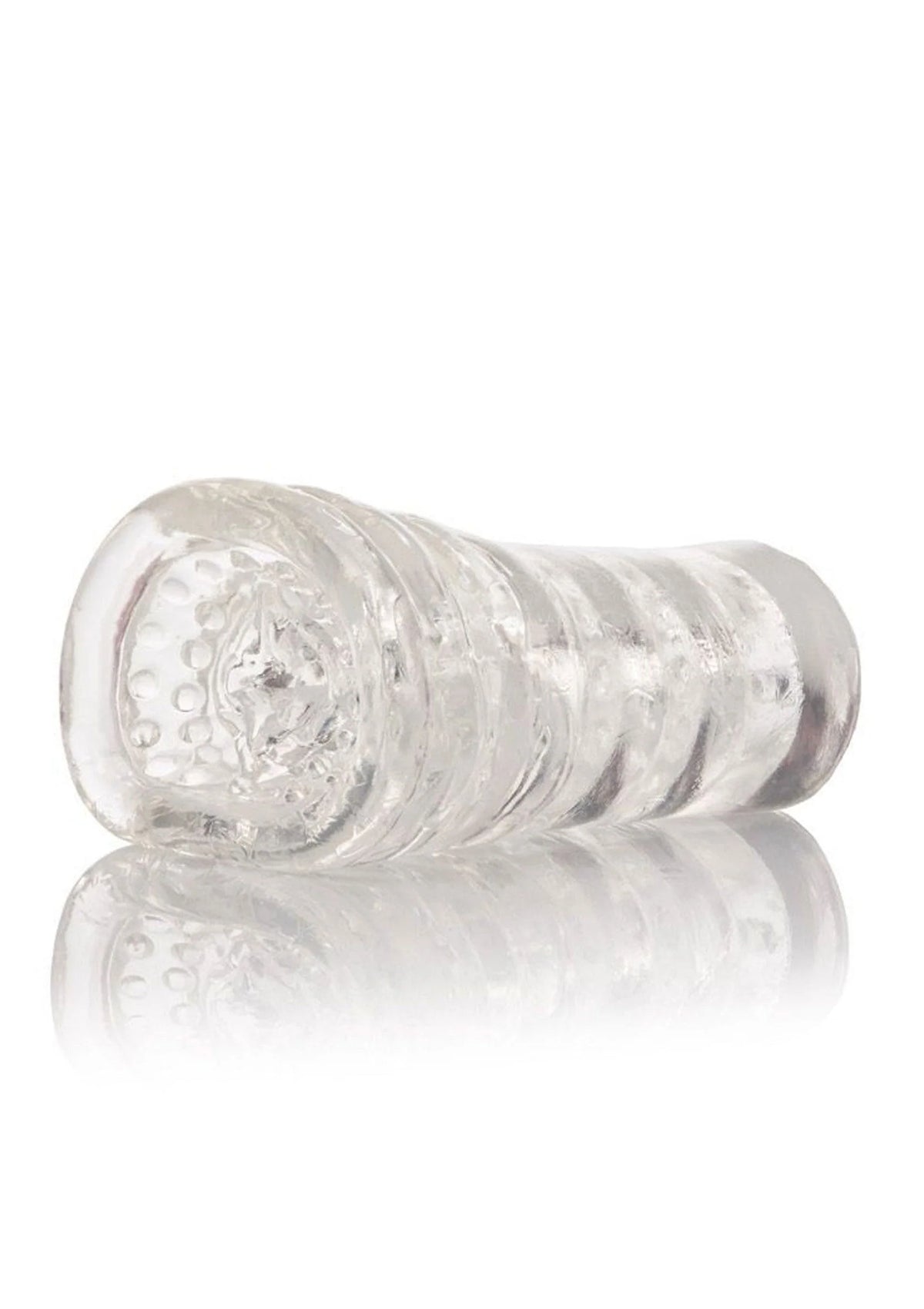 Bestel: Sue Johanson Head Honcho Stroker by CalExotics - bij Happytoys: de erotische sex webshop | liever Happy dan Easy ⭐⭐⭐⭐⭐ - Default Title - 13627 - CLEAR