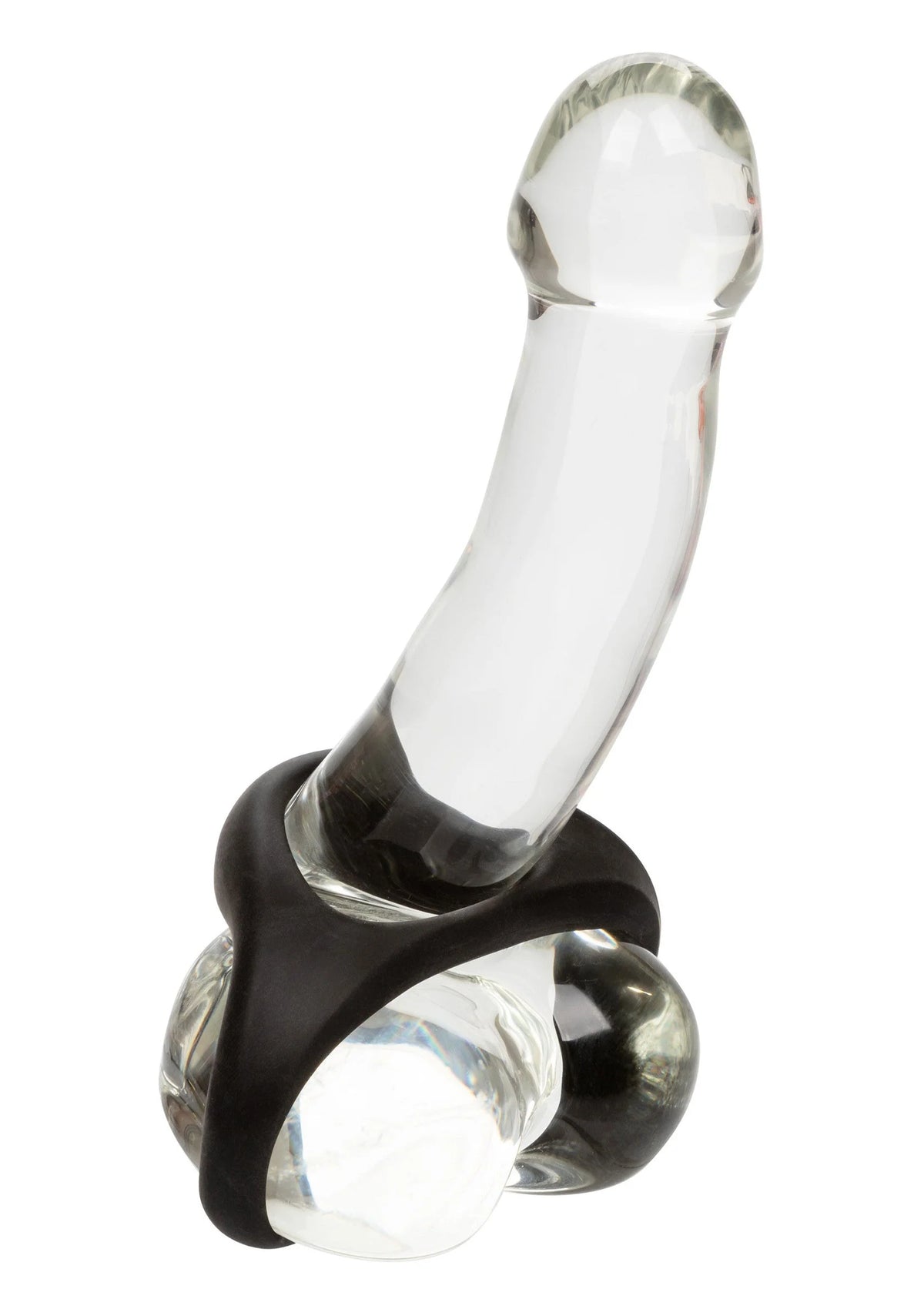 Bestel: Ultra - Soft Dual Ring Cock & Scrotum ring by CalExotics - bij Happytoys: de erotische sex webshop | liever Happy dan Easy ⭐⭐⭐⭐⭐