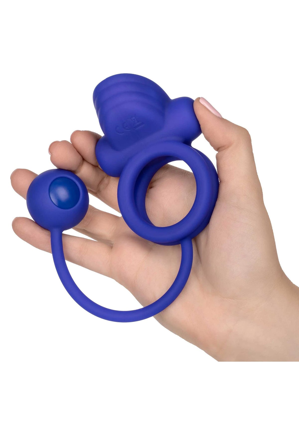 Bestel: Silicone Rechargeable Dual Rockin' Rim Enhancer by CalExotics - bij Happytoys: de erotische sex webshop | liever Happy dan Easy ⭐⭐⭐⭐⭐