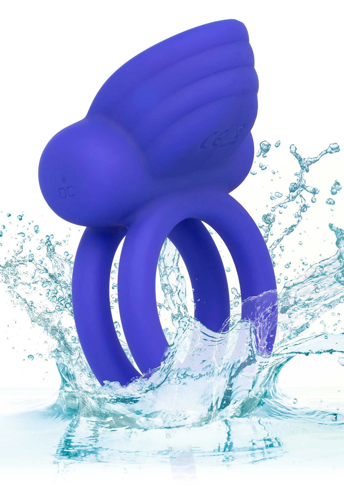 Bestel: Silicone Rechargeable Dual Rockin' Rim Enhancer by CalExotics - bij Happytoys: de erotische sex webshop | liever Happy dan Easy ⭐⭐⭐⭐⭐