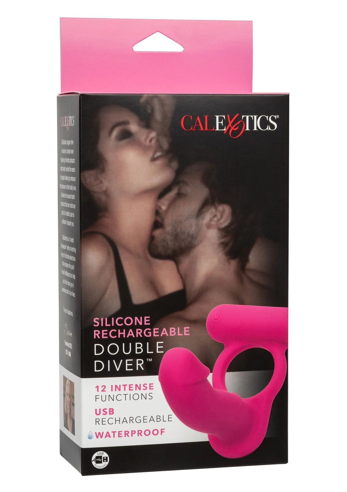 Bestel: Double Diver Couples vibrator ring by CalExotics Couples Enhancers - bij Happytoys: de erotische sex webshop | liever Happy dan Easy ⭐⭐⭐⭐⭐