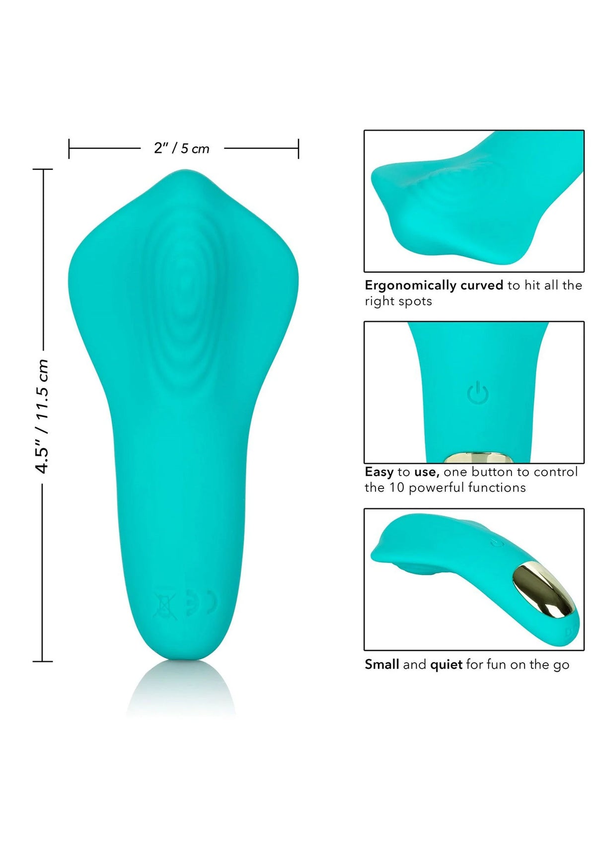 Bestel: Slay Pleaser vibrator by CalExotics - bij Happytoys: de erotische sex webshop | liever Happy dan Easy ⭐⭐⭐⭐⭐