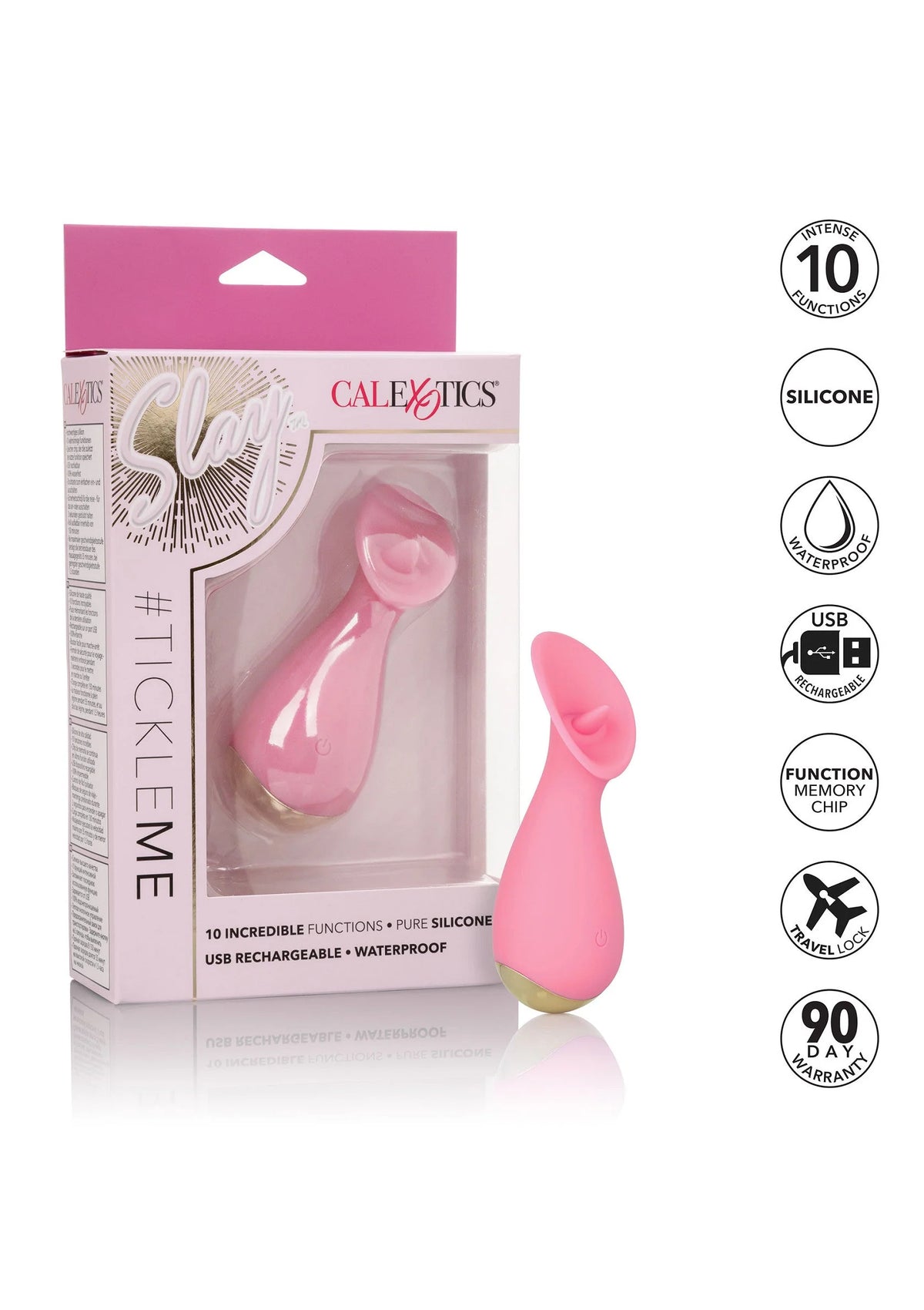 Bestel: Slay #TickleMe by CalExotics - bij Happytoys: de erotische sex webshop | liever Happy dan Easy ⭐⭐⭐⭐⭐