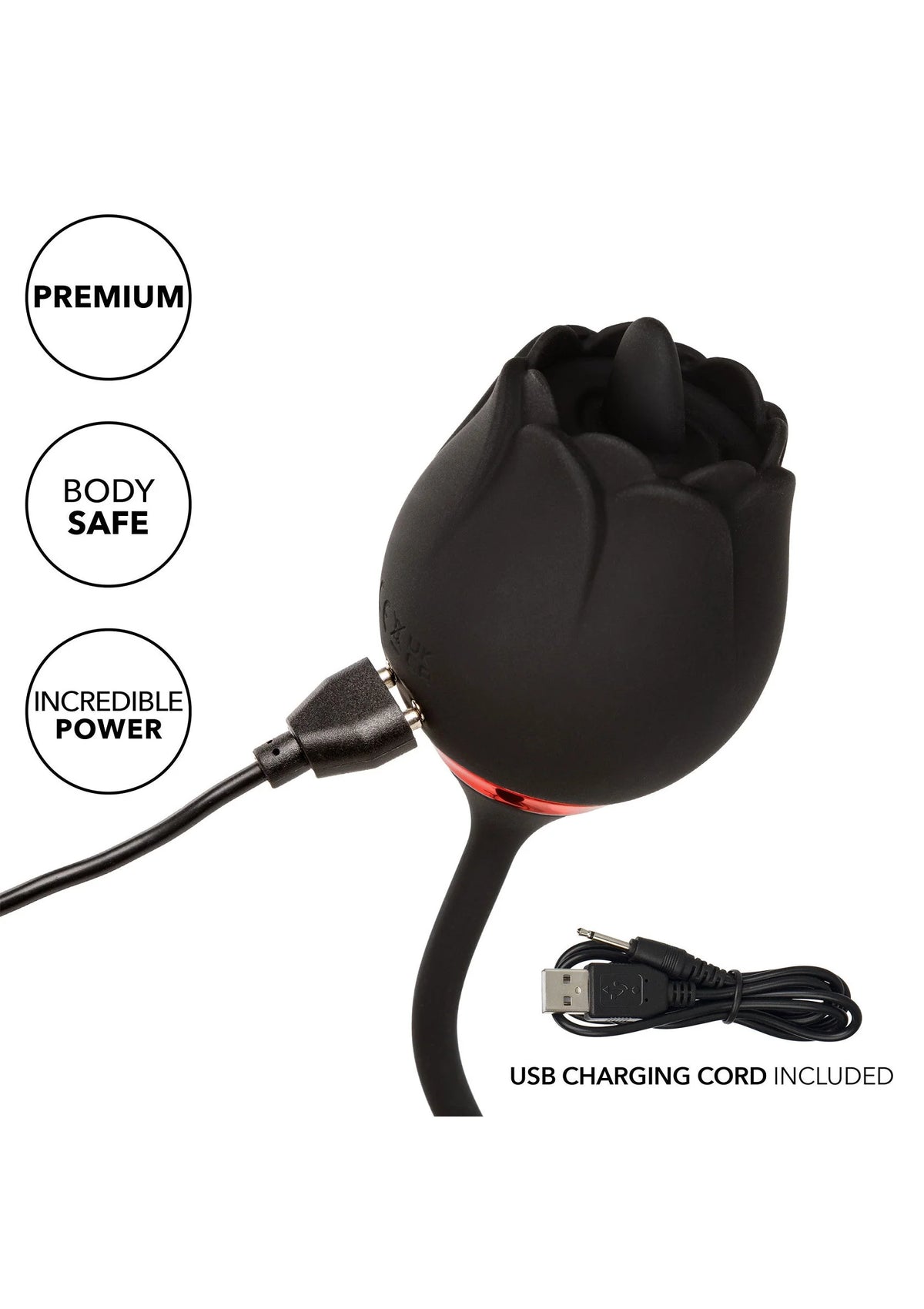 Bestel: French Kiss Elite Romeo double action vibrator by CalExotics - bij Happytoys: de erotische sex webshop | liever Happy dan Easy ⭐⭐⭐⭐⭐