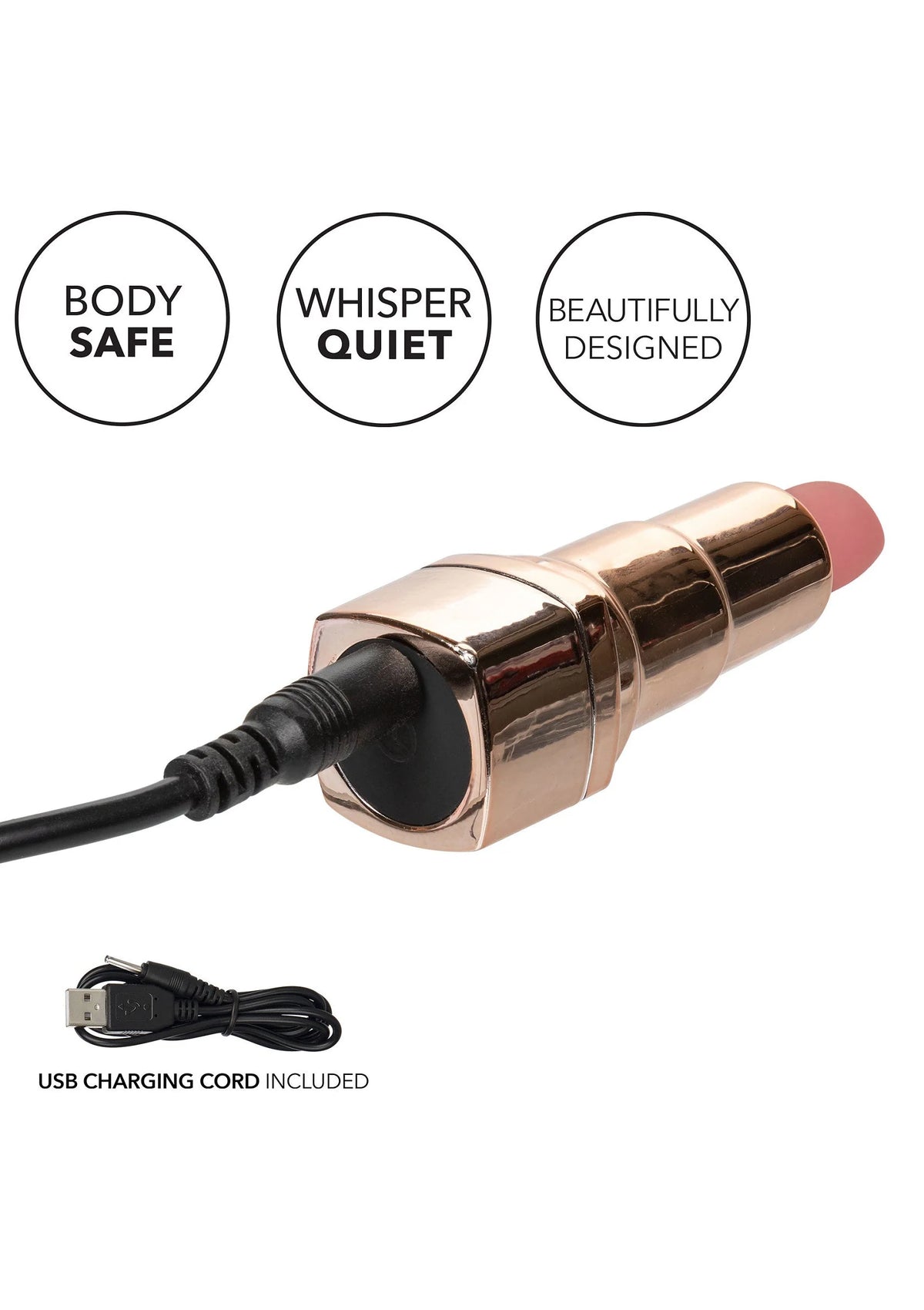 Bestel: Hide & Play Lipstick Rechargeable by CalExotics - bij Happytoys: de erotische sex webshop | liever Happy dan Easy ⭐⭐⭐⭐⭐