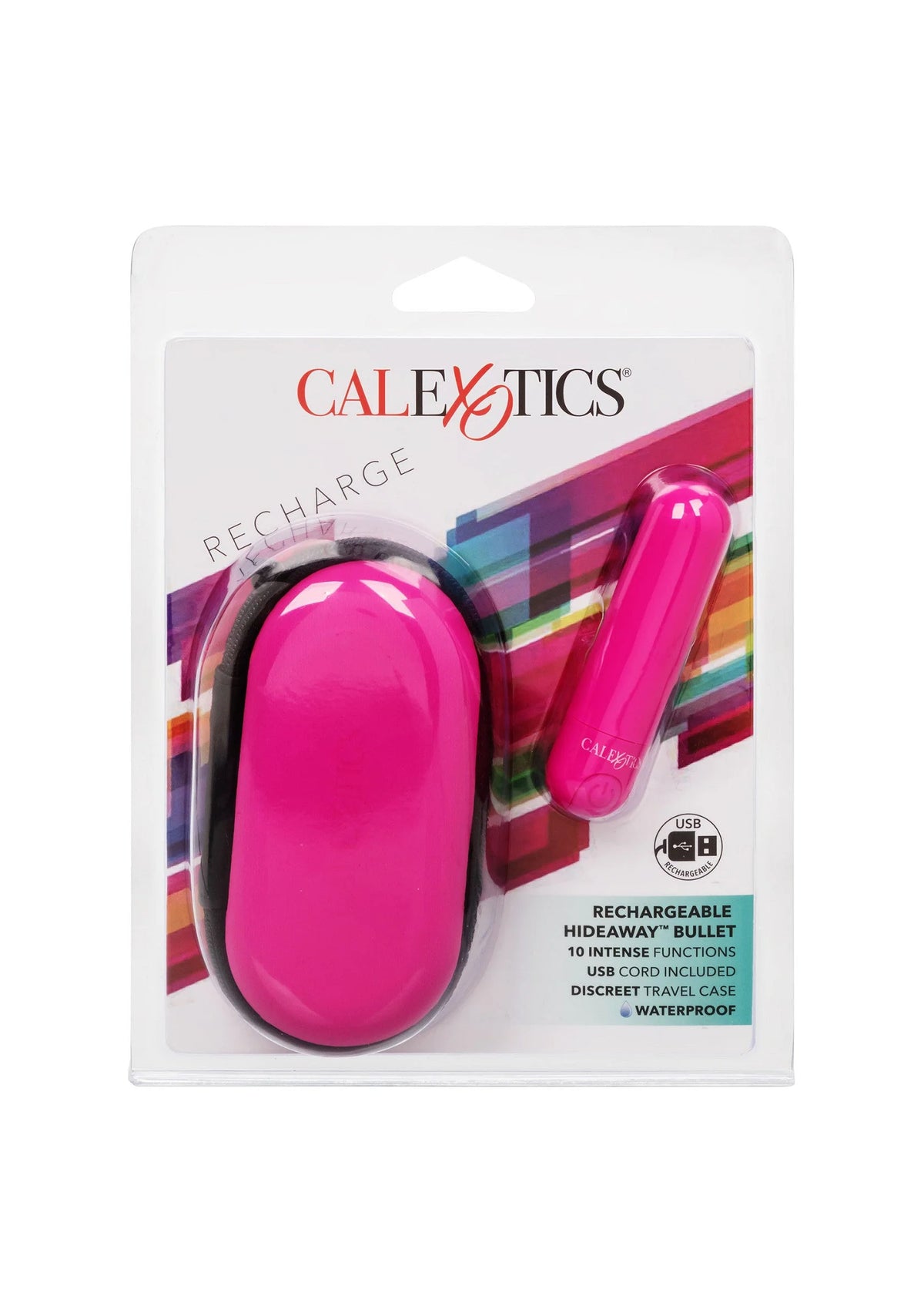 Bestel: Rechargeable Hideaway Bullet by CalExotics - bij Happytoys: de erotische sex webshop | liever Happy dan Easy ⭐⭐⭐⭐⭐