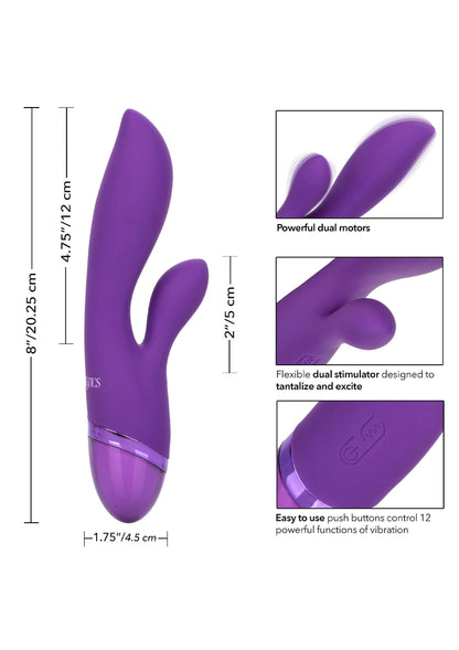 Bestel: Aura Dual Lover by CalExotics - bij Happytoys: de erotische sex webshop | liever Happy dan Easy ⭐⭐⭐⭐⭐