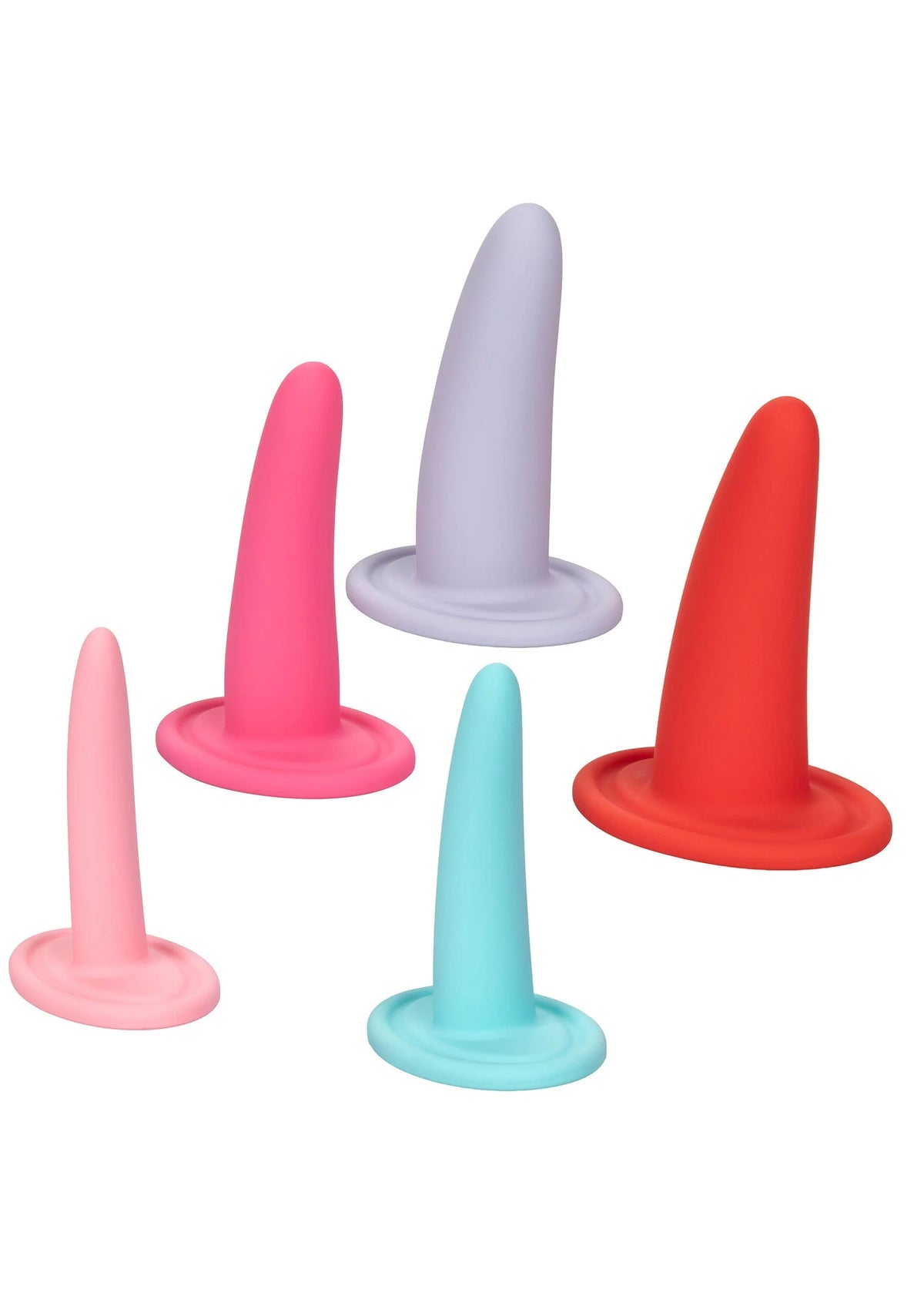Bestel: She - ology 5 - piece Wearable Vaginal Dilator Set by CalExotics - bij Happytoys: de erotische sex webshop | liever Happy dan Easy ⭐⭐⭐⭐⭐ - Default Title - 14060 - ASSORT