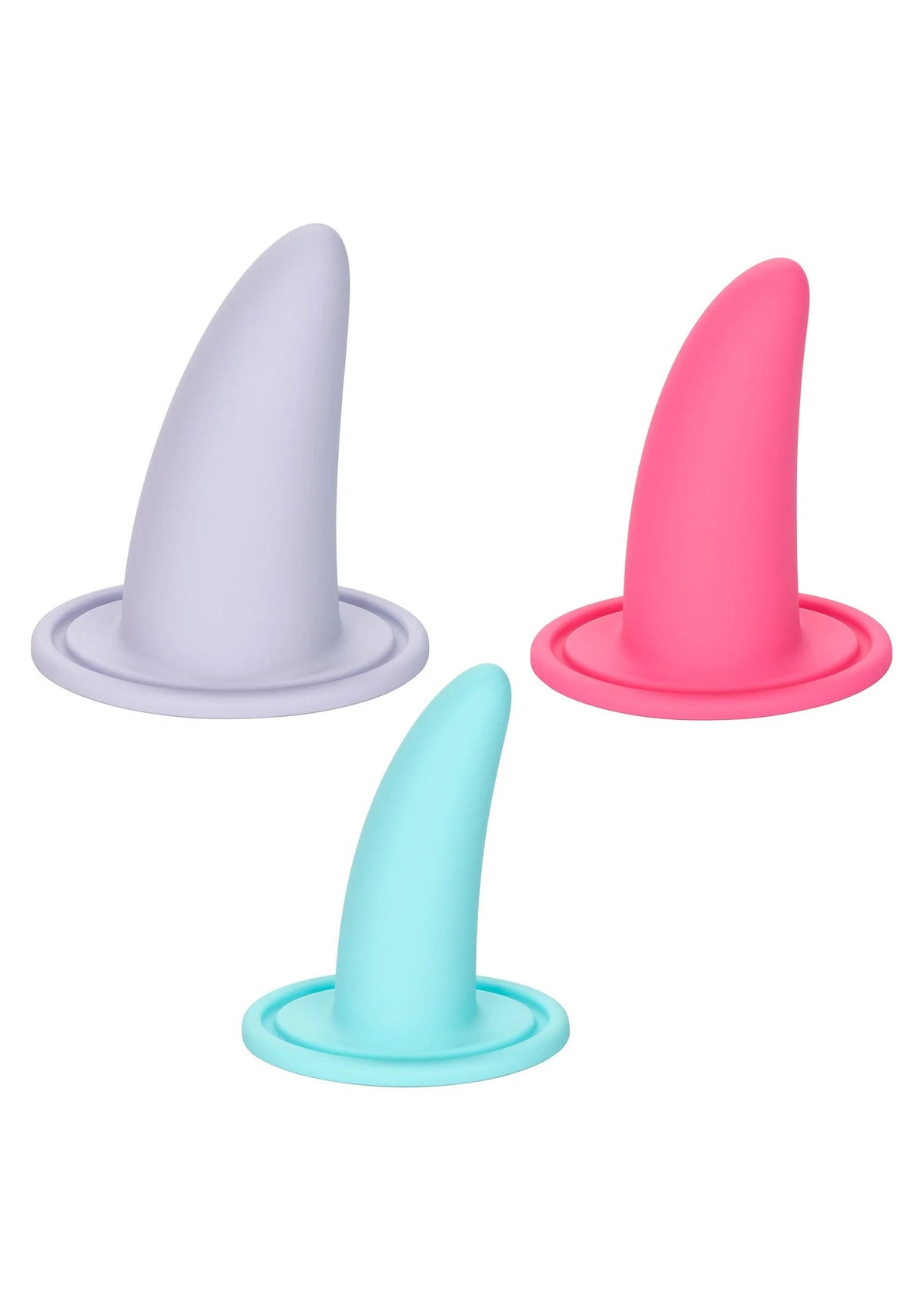 Bestel: She - ology Advanced 3 - Piece Wearable Vaginal Dilator Set by CalExotics - bij Happytoys: de erotische sex webshop | liever Happy dan Easy ⭐⭐⭐⭐⭐ - Default Title - 14062 - ASSORT