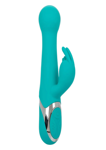 Bestel: Enchanted Oscillate Thrusting, Rotating double vibrator by CalExotics - bij Happytoys: de erotische sex webshop | liever Happy dan Easy ⭐⭐⭐⭐⭐ - Default Title - 14093 - AQUA