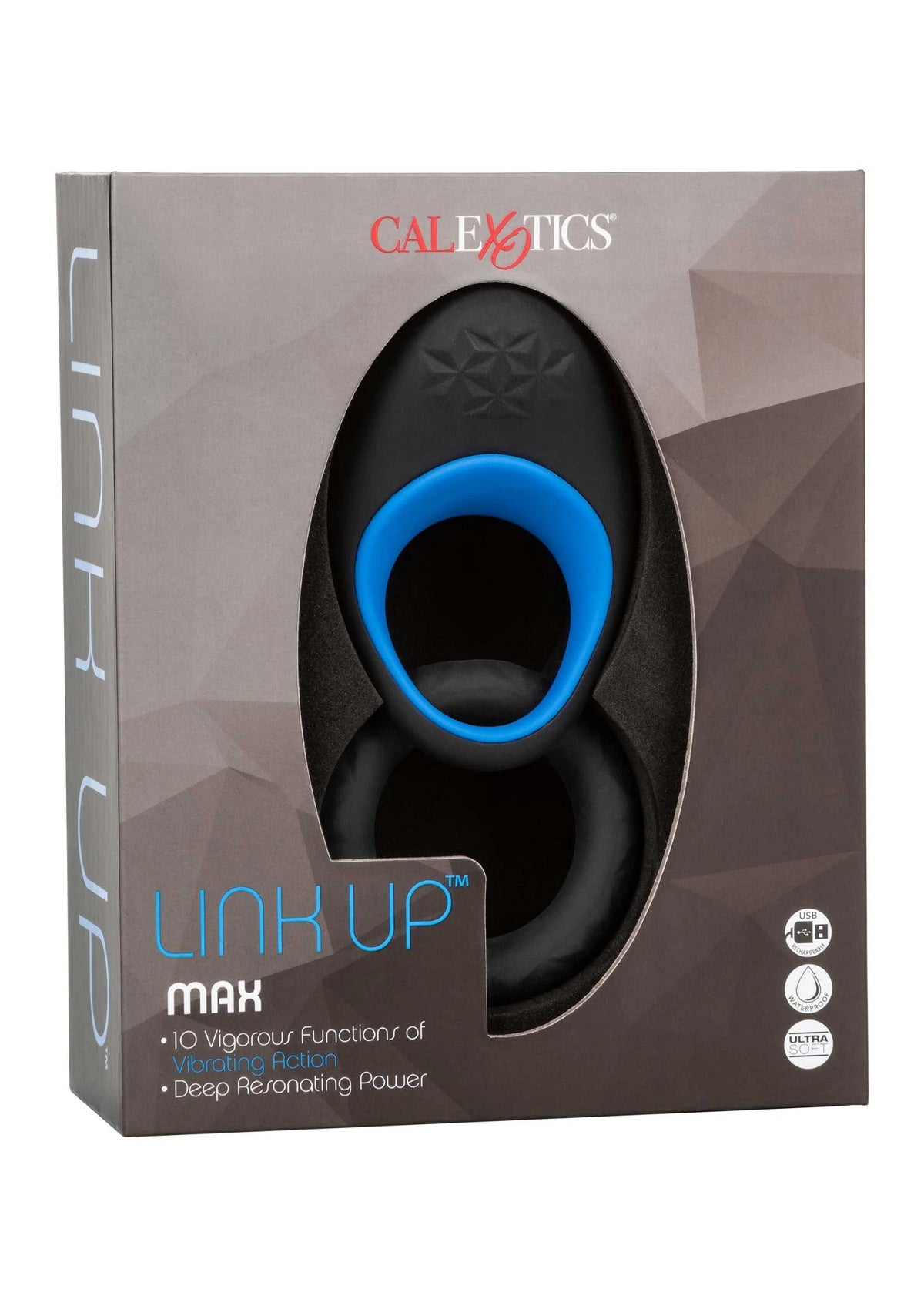 Bestel: Link Up Max cockring by CalExotics - bij Happytoys: de erotische sex webshop | liever Happy dan Easy ⭐⭐⭐⭐⭐