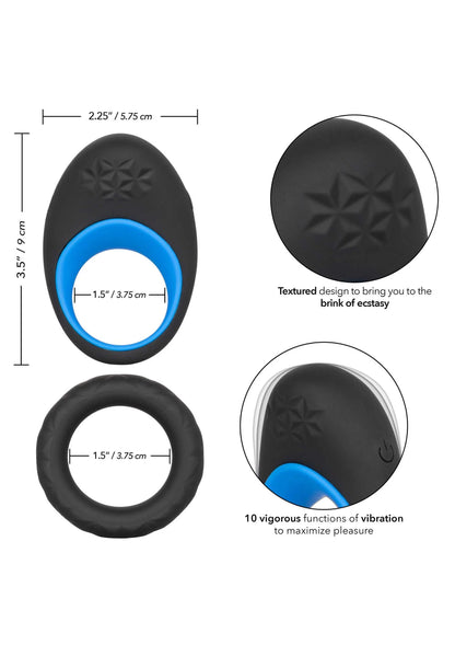Bestel: Link Up Max cockring by CalExotics - bij Happytoys: de erotische sex webshop | liever Happy dan Easy ⭐⭐⭐⭐⭐