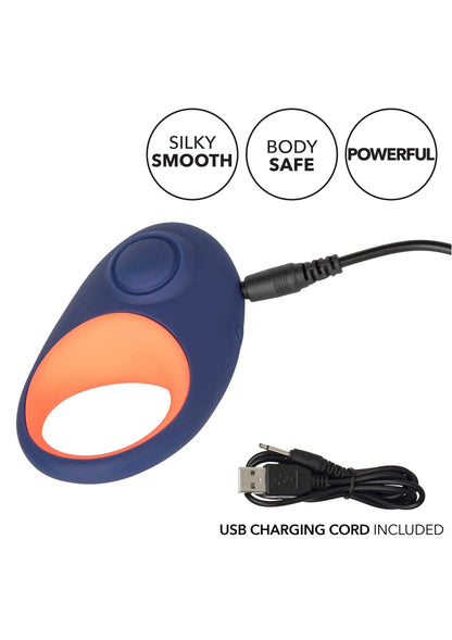 Bestel: Link Up Verge vibrator Cockring by CalExotics - bij Happytoys: de erotische sex webshop | liever Happy dan Easy ⭐⭐⭐⭐⭐