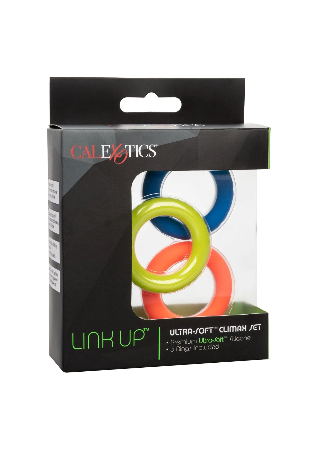 Bestel: Link Up Ultra - Soft Climax Set cockring by CalExotics - bij Happytoys: de erotische sex webshop | liever Happy dan Easy ⭐⭐⭐⭐⭐