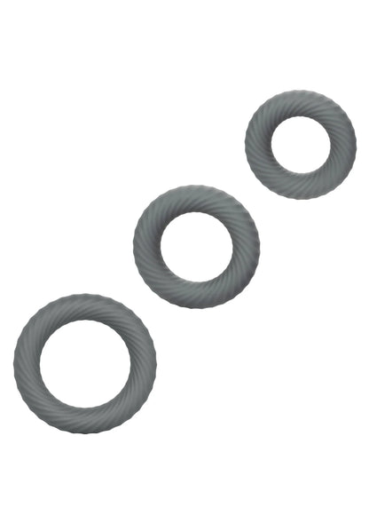 Bestel: Link Up Ultra - Soft Ultimate Set Cockring by CalExotics - bij Happytoys: de erotische sex webshop | liever Happy dan Easy ⭐⭐⭐⭐⭐ - Default Title - 14170 - GREY