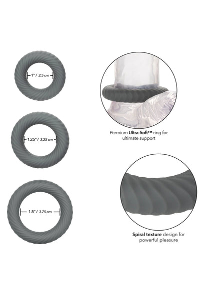 Bestel: Link Up Ultra - Soft Ultimate Set Cockring by CalExotics - bij Happytoys: de erotische sex webshop | liever Happy dan Easy ⭐⭐⭐⭐⭐