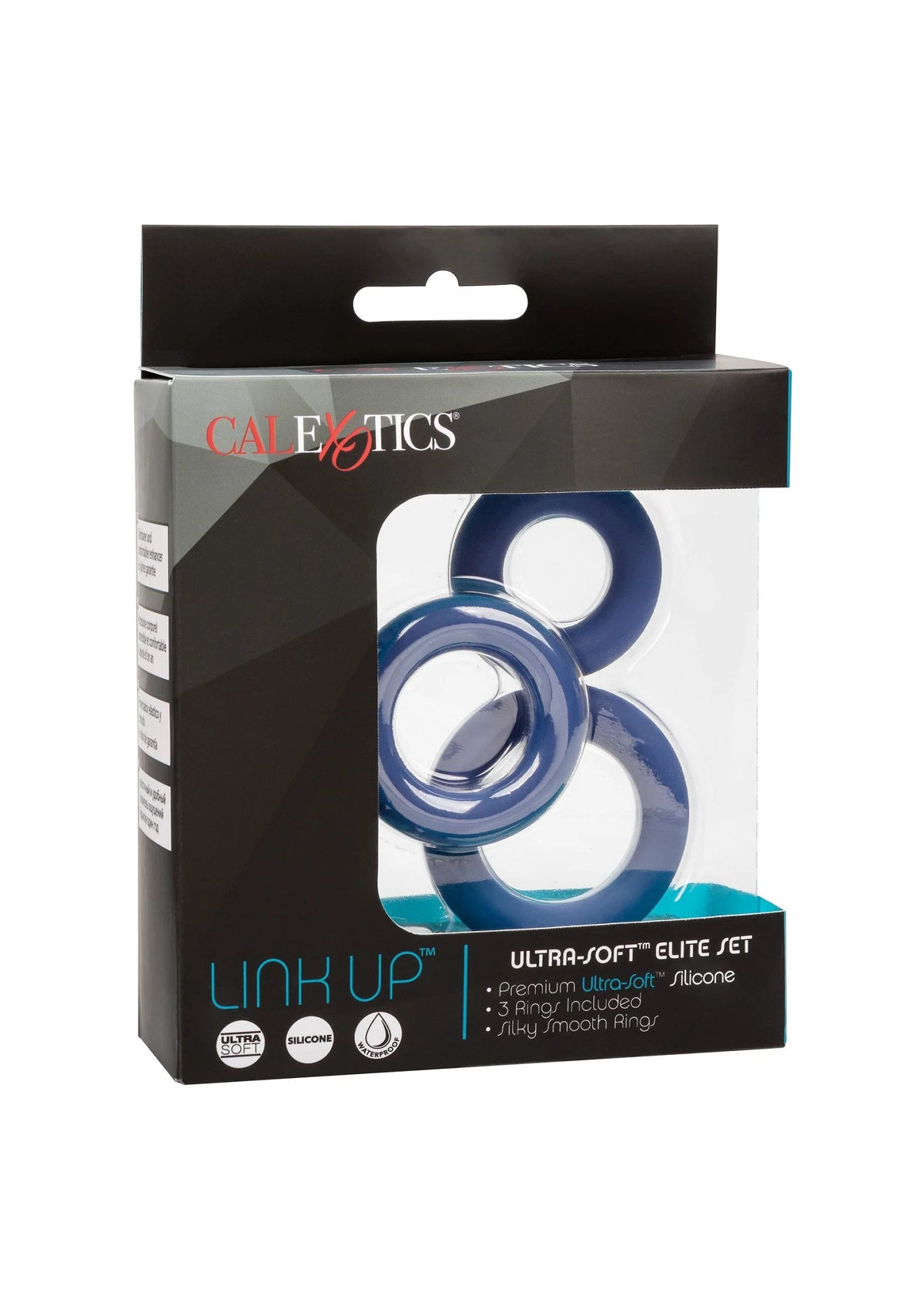 Bestel: Link Up Ultra - Soft Elite Set Cockring by CalExotics - bij Happytoys: de erotische sex webshop | liever Happy dan Easy ⭐⭐⭐⭐⭐
