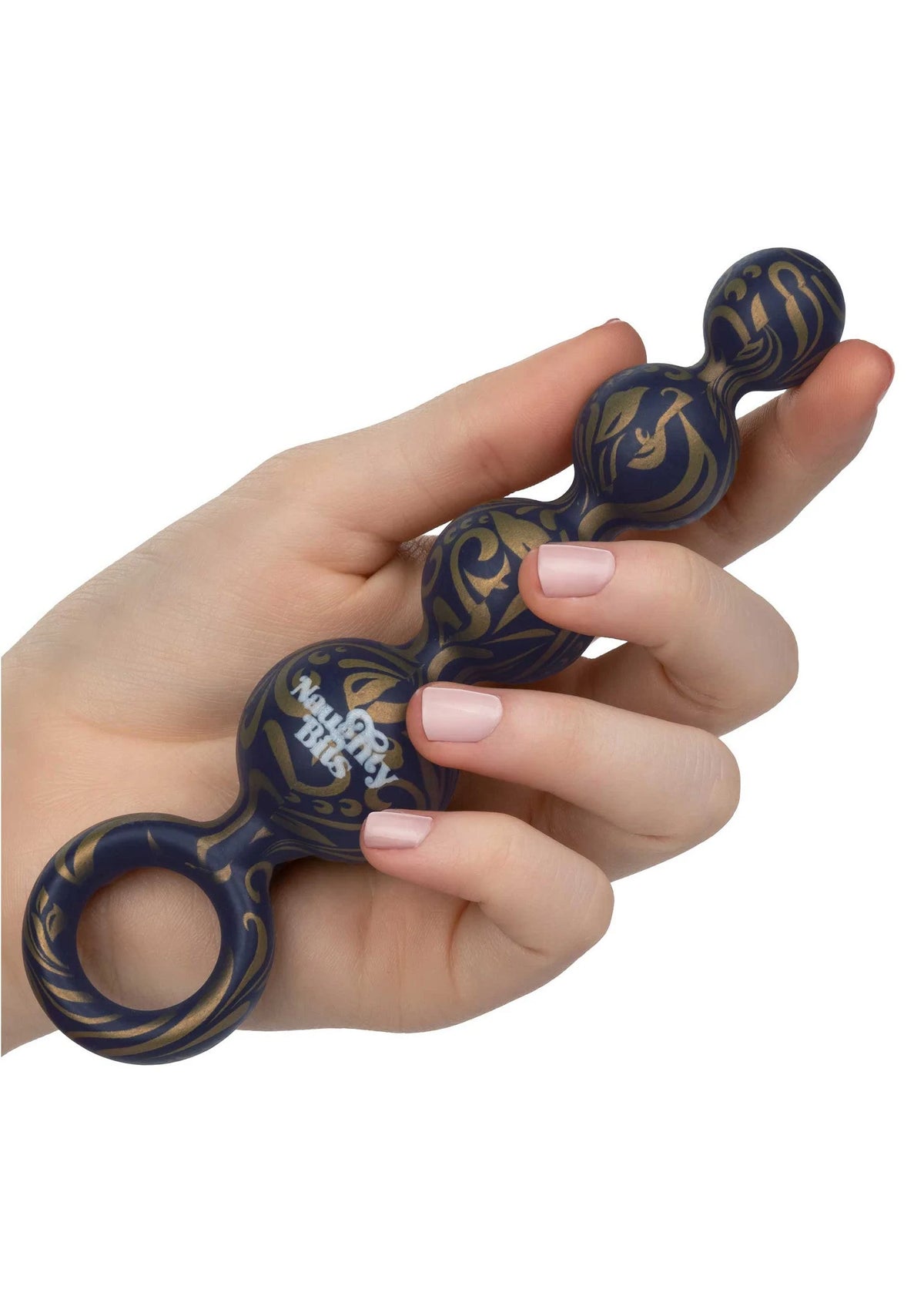 Bestel: Naughty Bits Butt Balls Silicone Booty Beads by CalExotics - bij Happytoys: de erotische sex webshop | liever Happy dan Easy ⭐⭐⭐⭐⭐