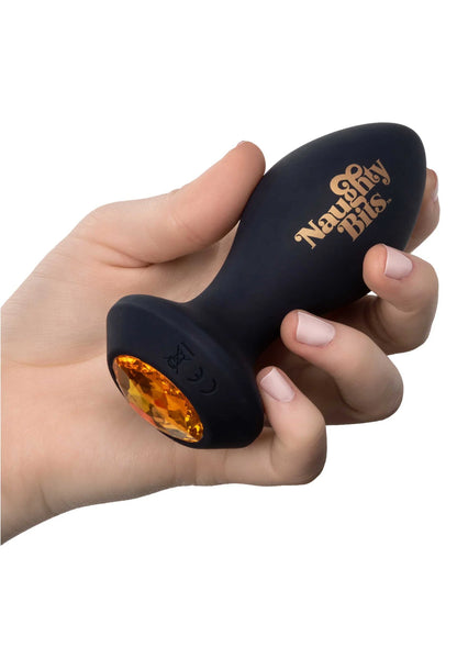 Bestel: Naughty Bits Shake Your Ass Petite Vibrating Butt Plug by CalEotics - bij Happytoys: de erotische sex webshop | liever Happy dan Easy ⭐⭐⭐⭐⭐