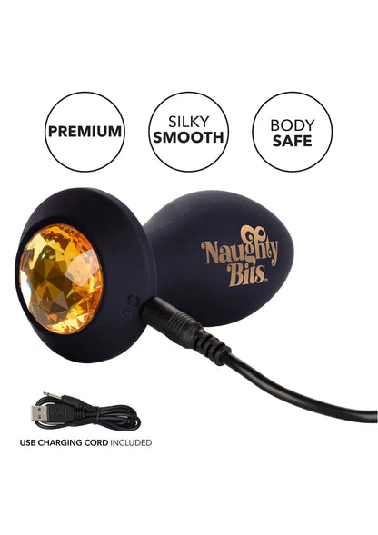 Bestel: Naughty Bits Shake Your Ass Petite Vibrating Butt Plug by CalEotics - bij Happytoys: de erotische sex webshop | liever Happy dan Easy ⭐⭐⭐⭐⭐
